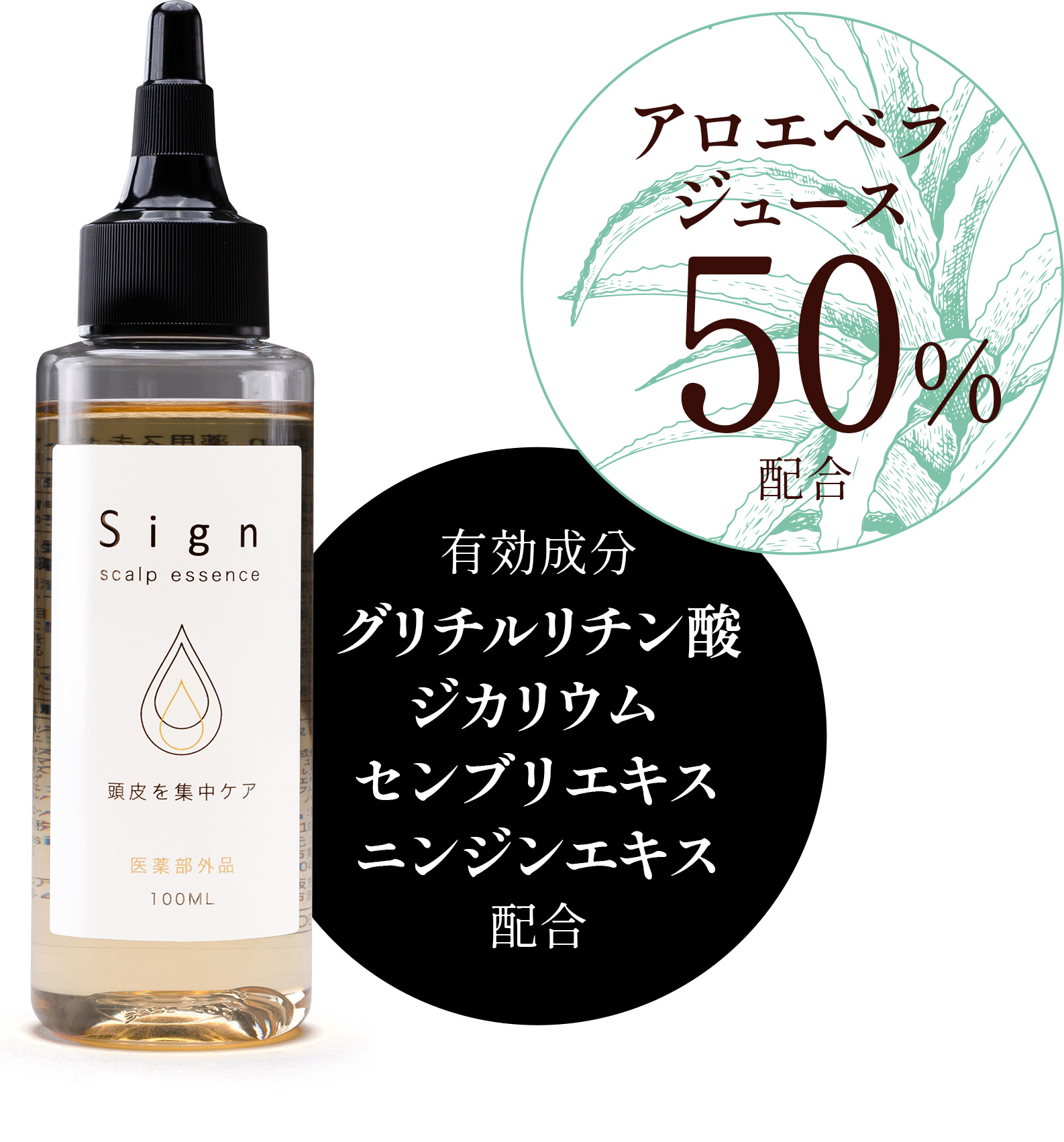 Sign サイン 薬用スキャルプエッセンス